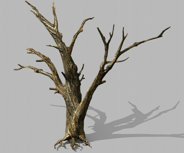 ArtStation - Brutal tribe - dead tree 02 | Game Assets