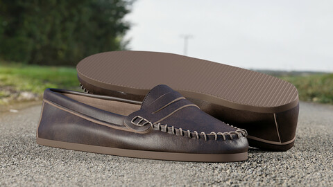 Realistic 3D model of Womens Shoes 10