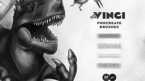 17 Procreate Brushes: Graphite & Pencil