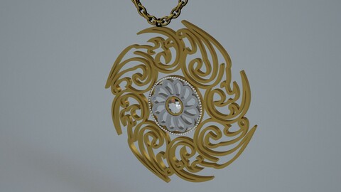 Jewelry Necklace 3D Model