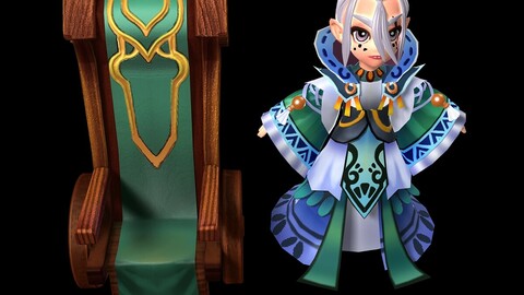 The characters of the game - Qiu 1000 feet