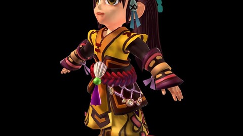 The characters of the game - Peach Blossom Valley