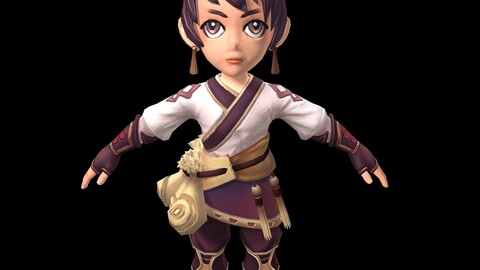 The characters of the game - the servant