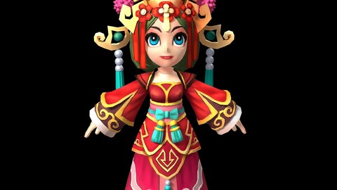 Game characters - bride