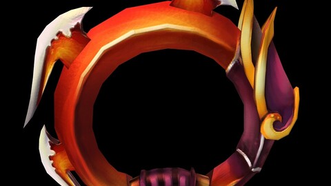 Game characters weapons - wrapped wire ring 10