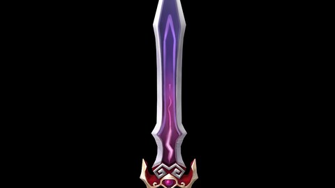 Game character weapon - ruthless edge