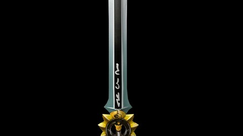 Game characters weapons - yin and yang swords 40