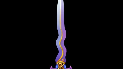 Game character weapons - lagerstroemia soft sword