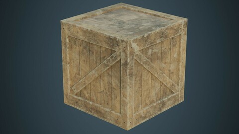 Wooden Box 1B