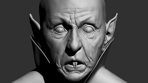 Texturing ready HQ character: Nosuferatu