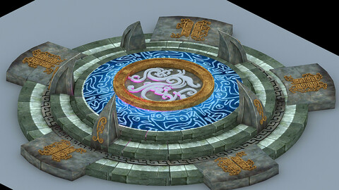 Dongfu objects - round altar