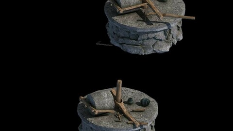 Donkey grinding mill - grinding plate