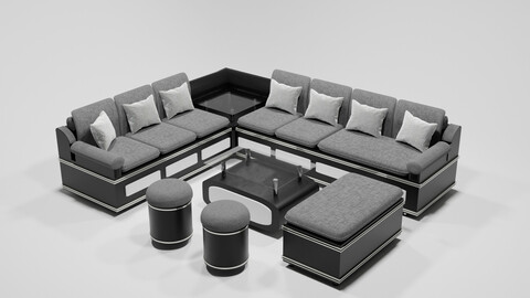 Elegant Modern Minimalist Sofa