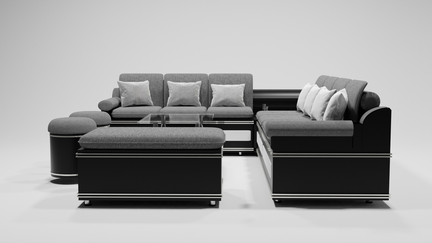 ArtStation - Elegant Modern Minimalist Sofa | Resources