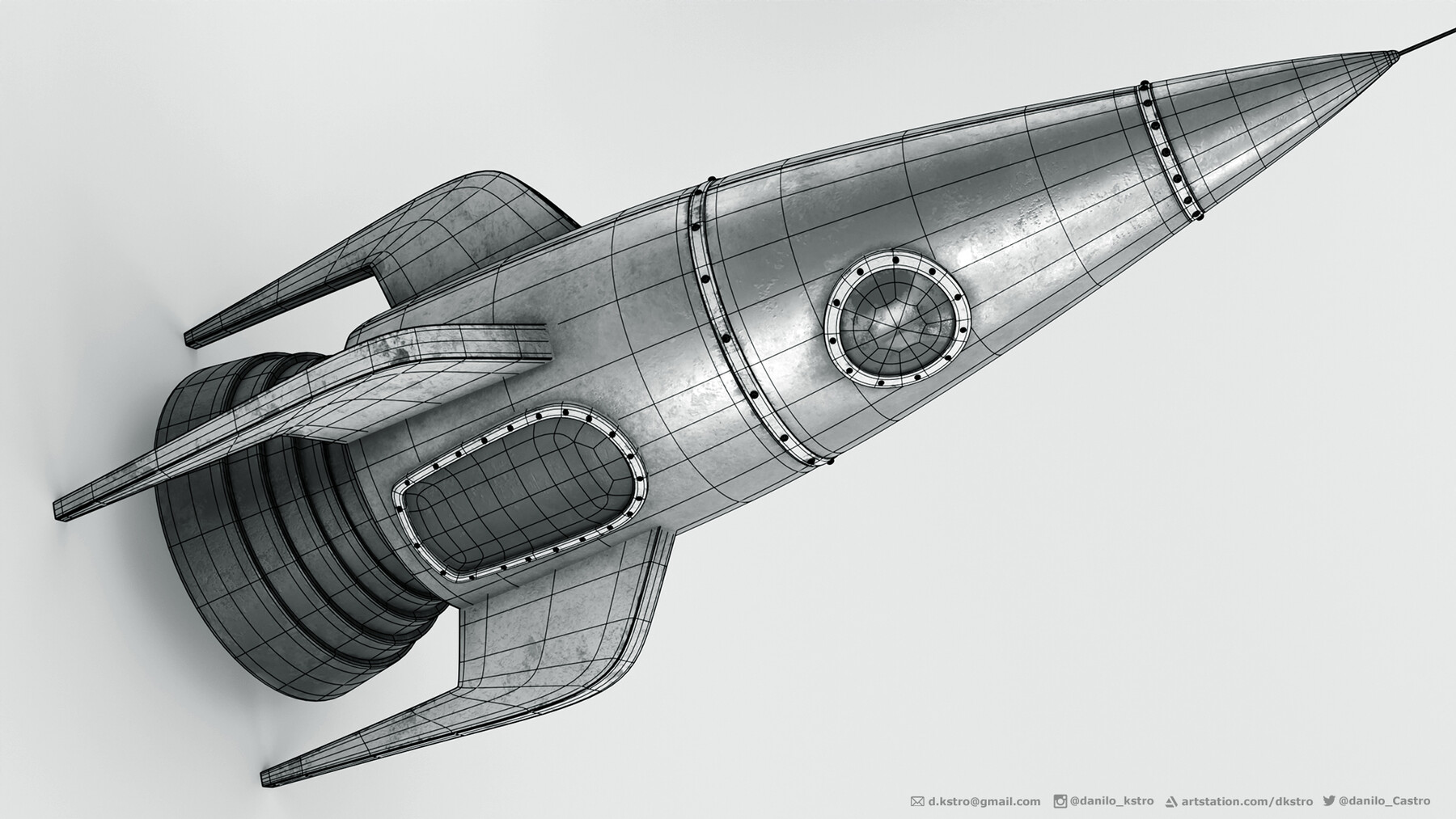 Rocket Ship Drawing - How To Draw A Rocket Ship Step By Step