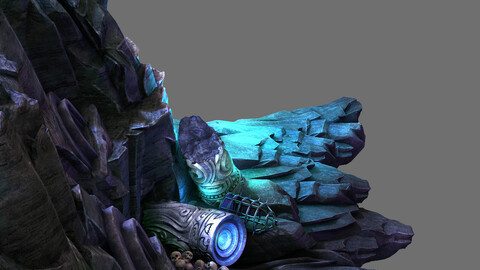 Blood Birdhouse Chamber - Wall 01