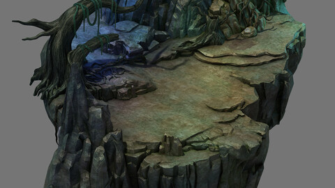 Fallen Land - Jungle Stone Forest 02