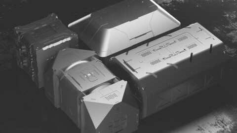 Scifi Crates Volume 1