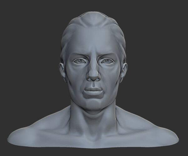 mehr dirty blue zbrush material