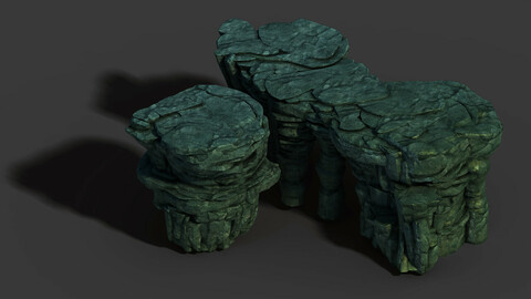 Town Magic Cave - Stone 01