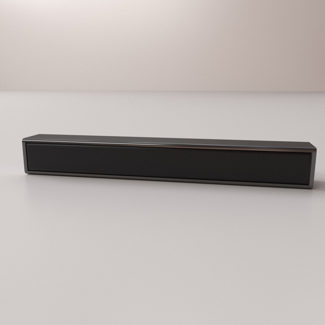 ArtStation Sound Bar Game Assets