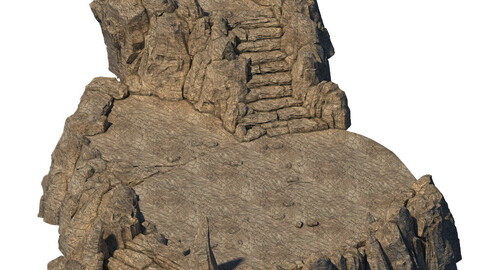 Surface - Huanglongshan stone steps 04