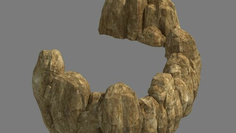 Square Hill Rock - Terrain 03