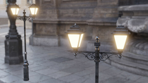 Standing Street Lamp