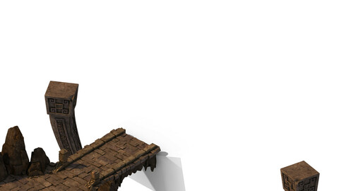 Huashan Mountain Road - ice and snow entrance - stone pillars