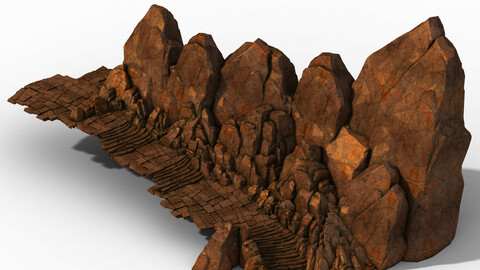 Huashan Mountain Road - Ice and Snow Mountain 03