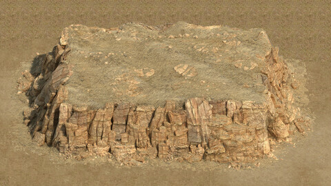 Barracks - Desert - Gobi Mountains 02