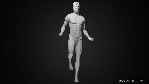 Male Body Posed