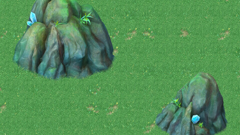 Cartoon Sky City - Fake Terrain 02