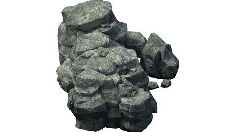 Cold wind highland - mountain rock 02