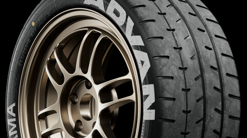 Yokohama Advan A052 (Real World Details) Big Logos / Dust