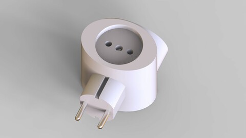 triple plug socket adapter