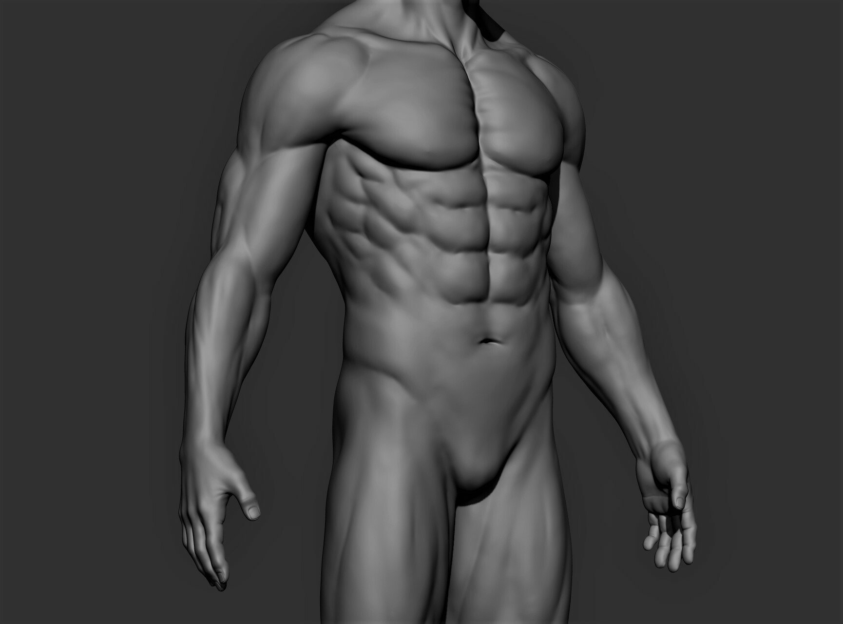 ArtStation - R15 Realistic Male Body