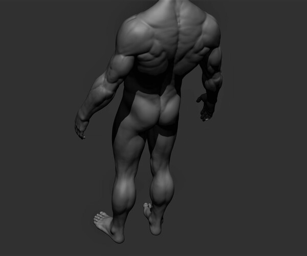 ArtStation - R15 Realistic Male Body