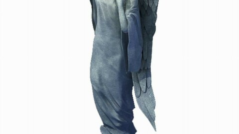 Seven angels altar - stone statue 02