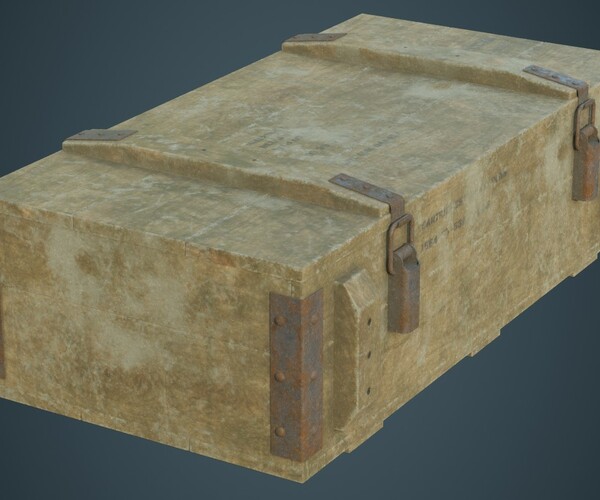 ArtStation - Ammunition Box 2D | Game Assets