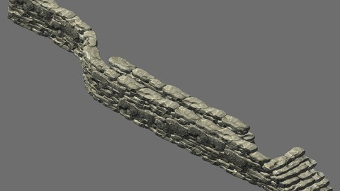 Journey to the West - Stone Wall 01