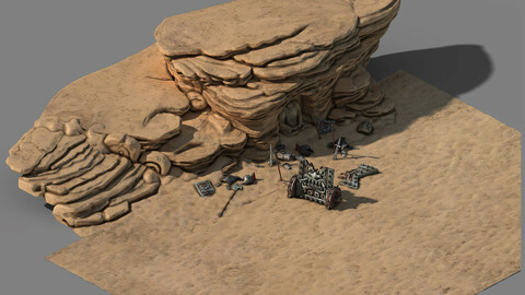 Yanmenguan - Buddha - steps