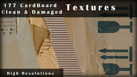 177 CardBoard Textures