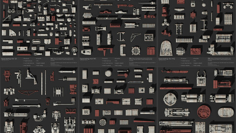 SpaceshipKit A1 - modeling Kit