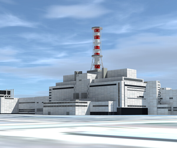 ArtStation - Chernobyl Nuclear Power Plant 3D model | Resources