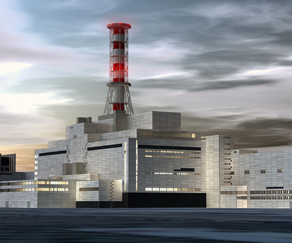 ArtStation - Chernobyl Nuclear Power Plant 3D model | Resources