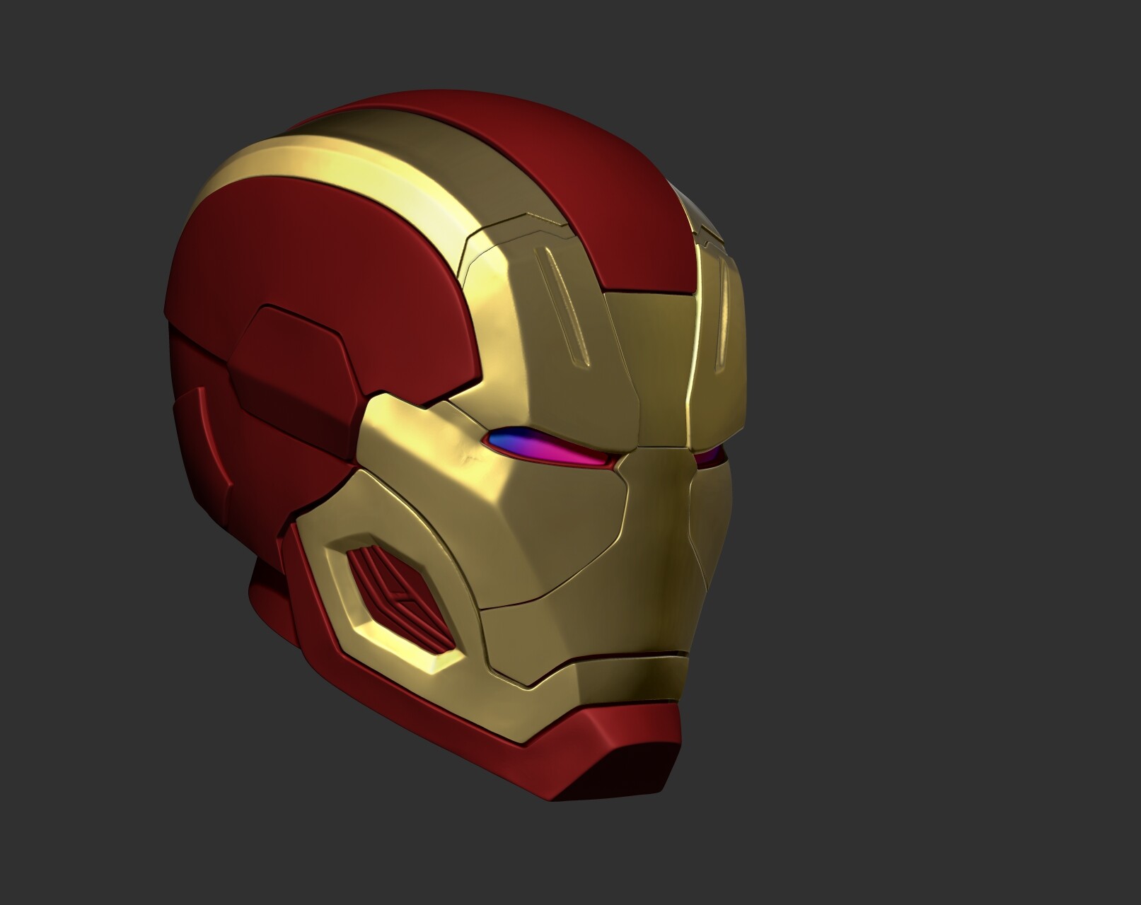 ArtStation - Iron man helmet | Books & Comics