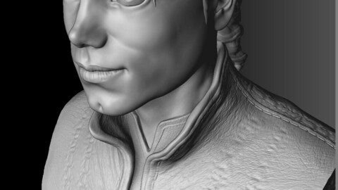 Michael Jackson bust stl