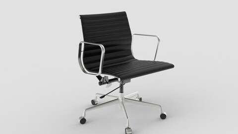 Vitra Aluminium Chair 117 Black