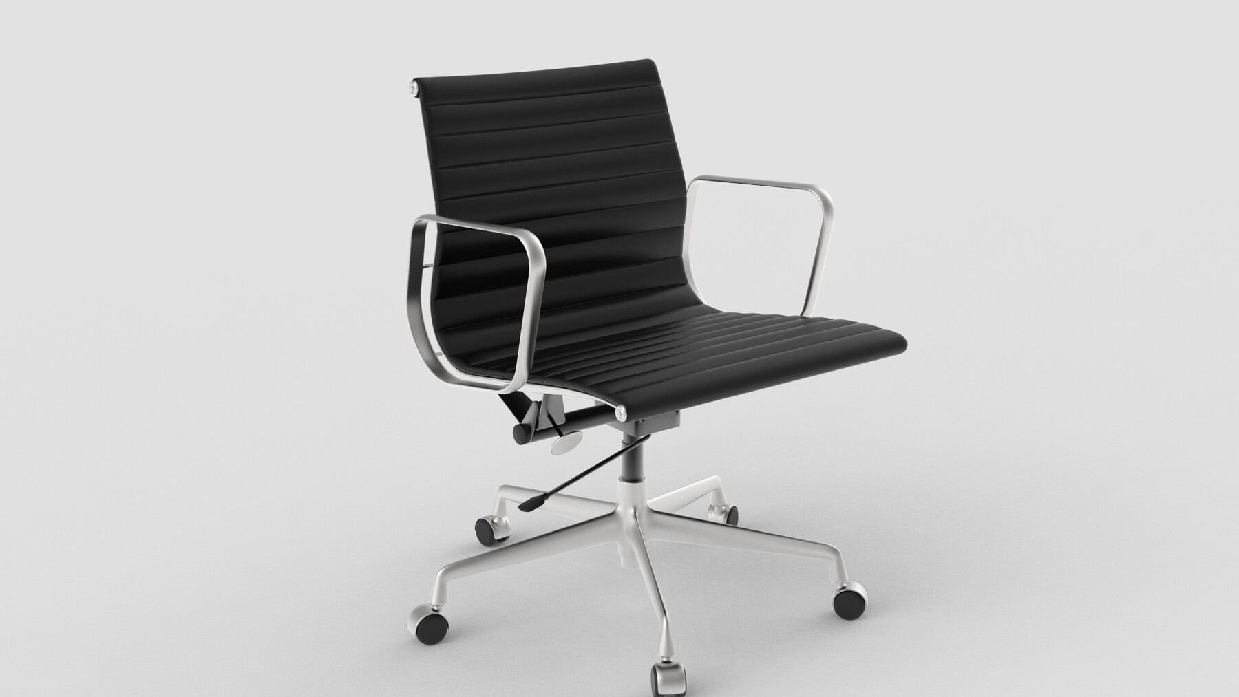 ArtStation - Vitra Aluminium Chair 117 Black | Resources